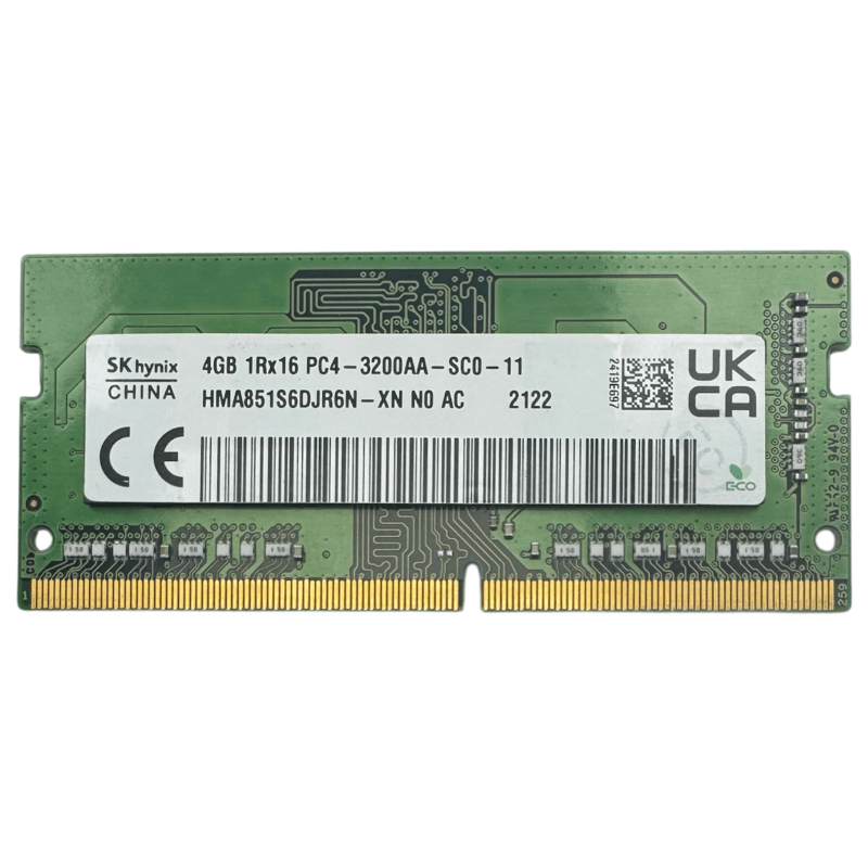 4GB DDR4 1RX16 PC4 3200MHz Laptop RAM Memory Module | Used Tested - Image 1