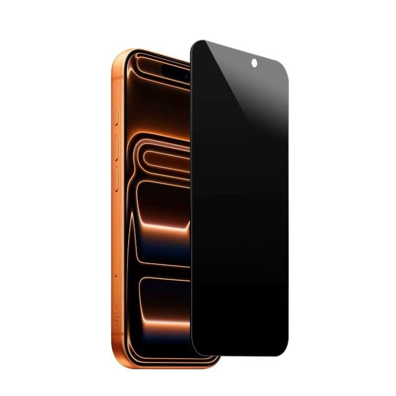 iPhone Privacy Tempered Glass 5D Screen Protector - Image 1